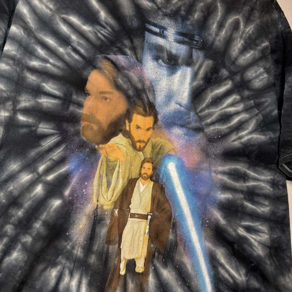 Vintage Style Obi-Wan Kenobi First Edition Star Wars Tie-Dye T-Shirt